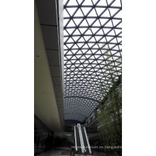 Fachada decorativa del vidrio del revestimiento exterior para el tejado del edificio de oficinas